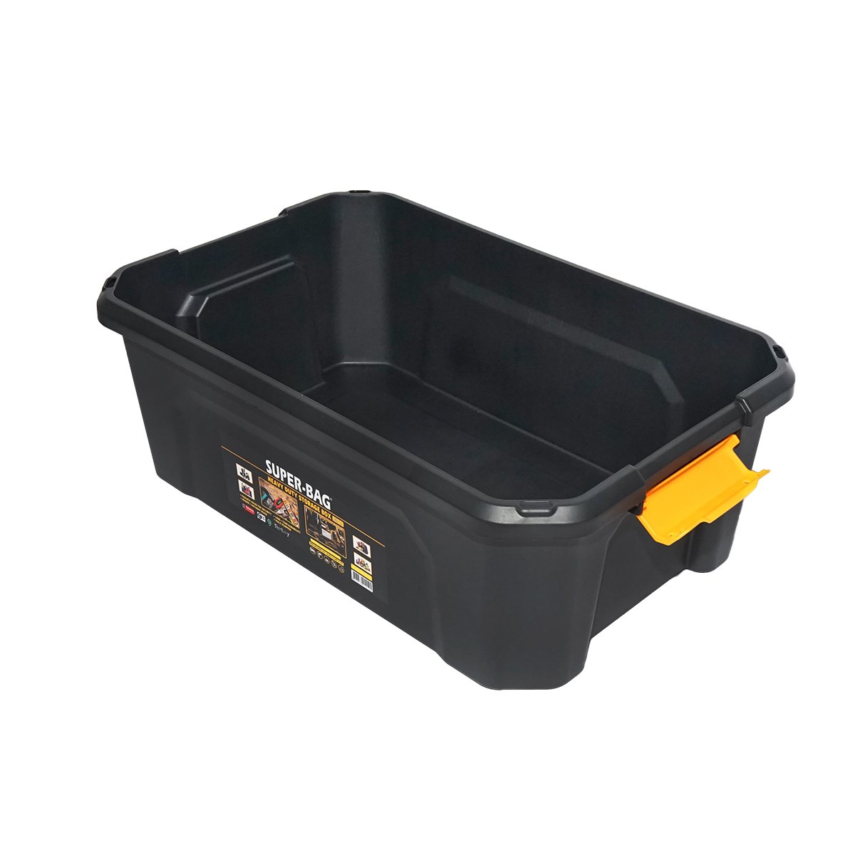 Cutie depozitare cu capac pentru sarcini grele 30L 580x380x200mm